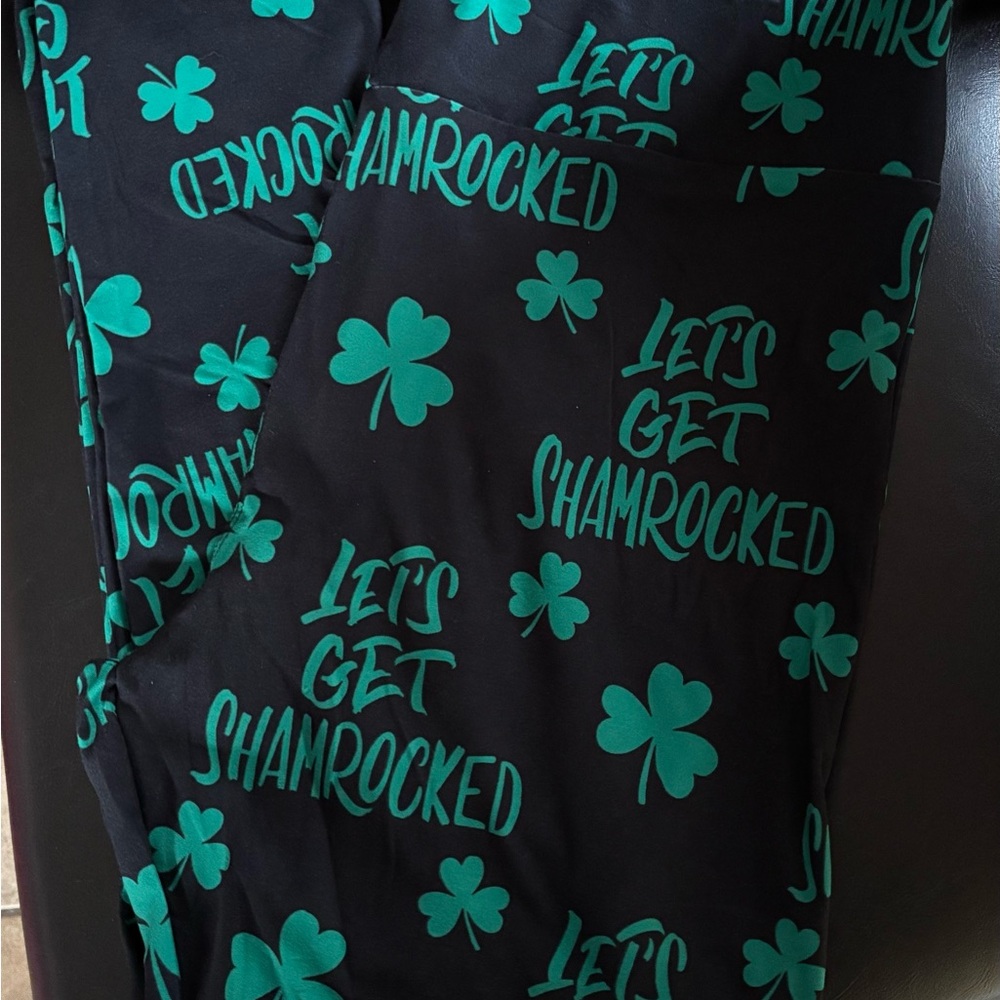 Custom Leggings - ST PATRICK’S DAY SHAMROCKED